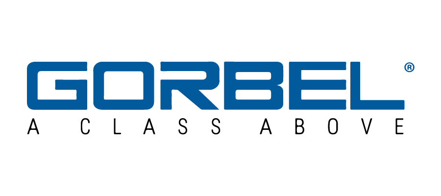 color Gorbel logo - Aero Material Handling Inc