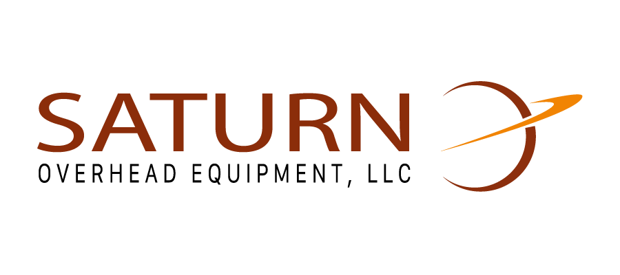 color Saturn Overhead Equipment logo - Aero Material Handling Inc