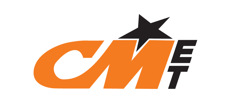 color CMET logo - Aero Material Handling Inc