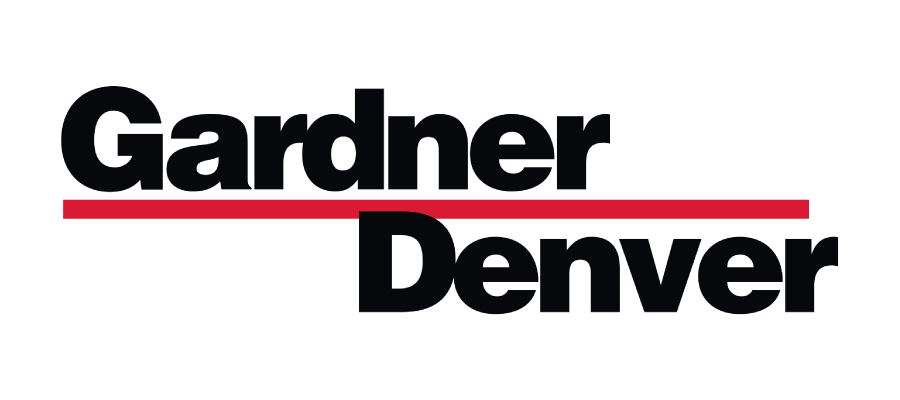 color Gardner Denver logo - Aero Material Handling Inc